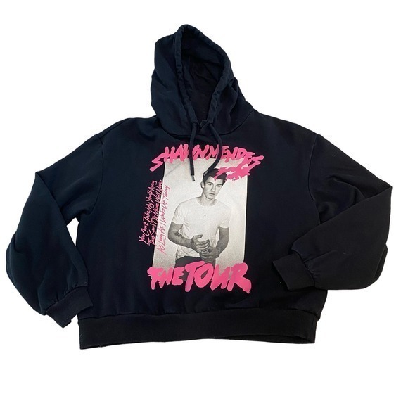 Shawn Mendes The Tour‎ Black Hoodie - Picture 1 of 7